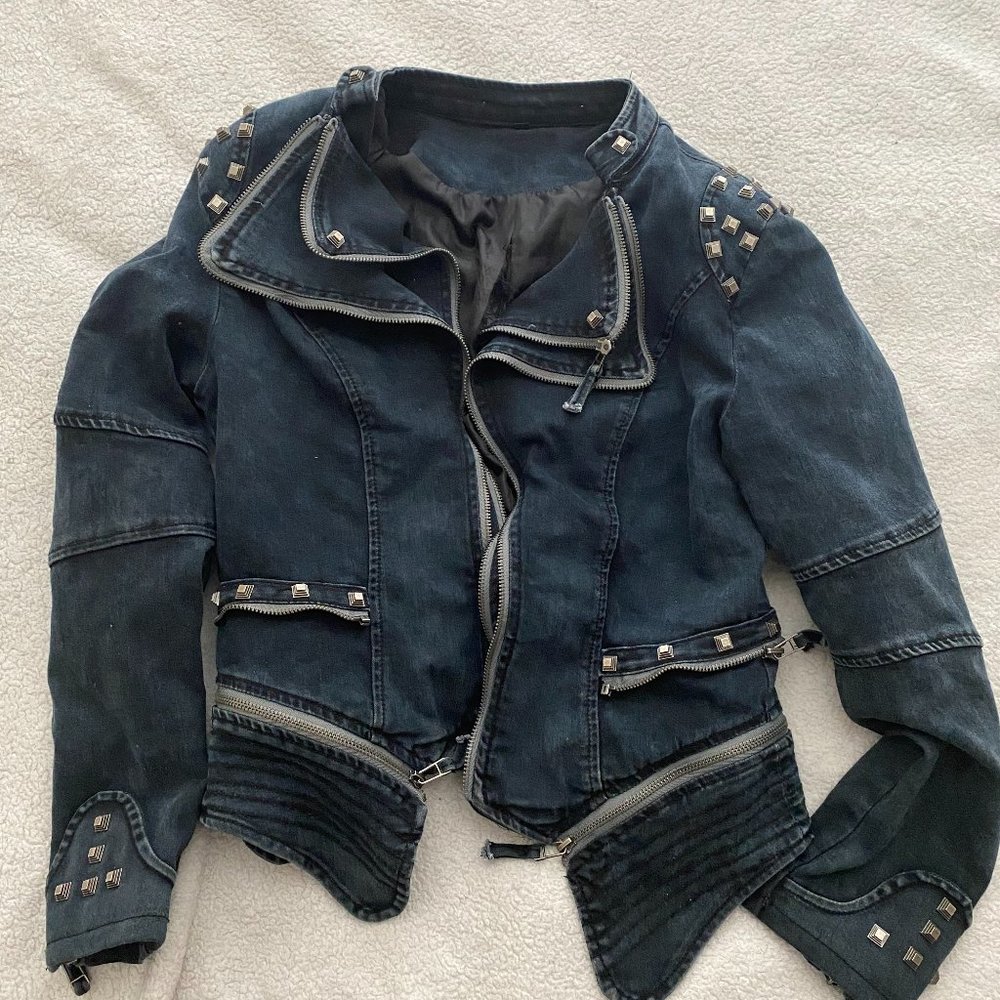 PADDED SHOULDER JACKET